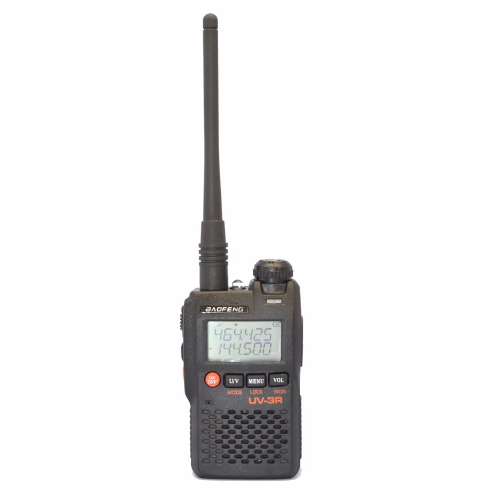 Radio bidireccional con pantalla de doble banda, radio CB ham, UV-3R Mark II, 136-174/400-470MHZ