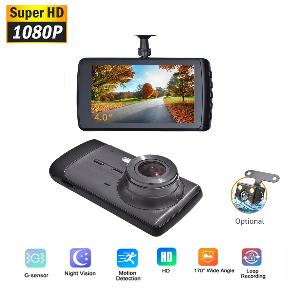 

Dash Cam 1080P Full HD Car DVR Vehicle Camera Drive Video Recorder Car Accessories Parking Monitor Auto Black Box Dashcam