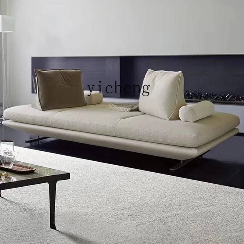 Zc Sofa Designer Minimalist Living Room Double-Sided Fabric Armless Sofa