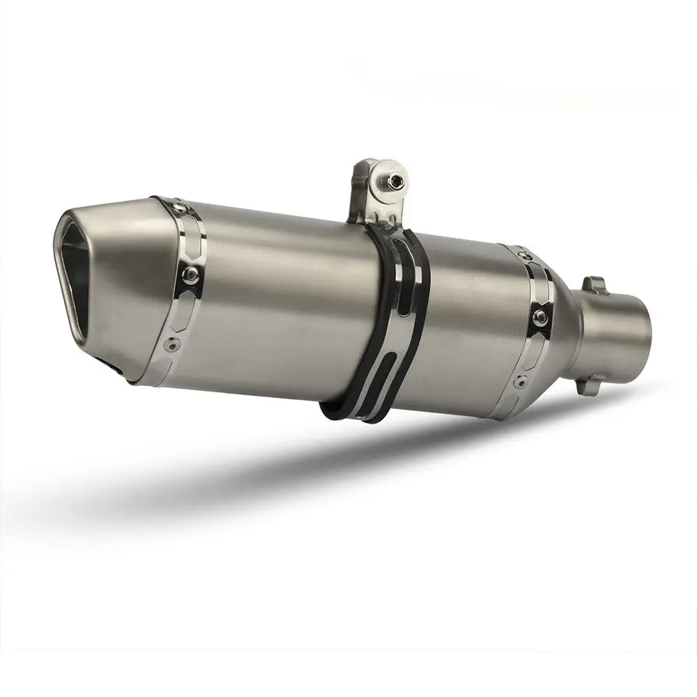 Motorcycle Exhaust Universal 35-51MM Muffler Pipe Moto Escape for ATV Dirt Bike Scooter