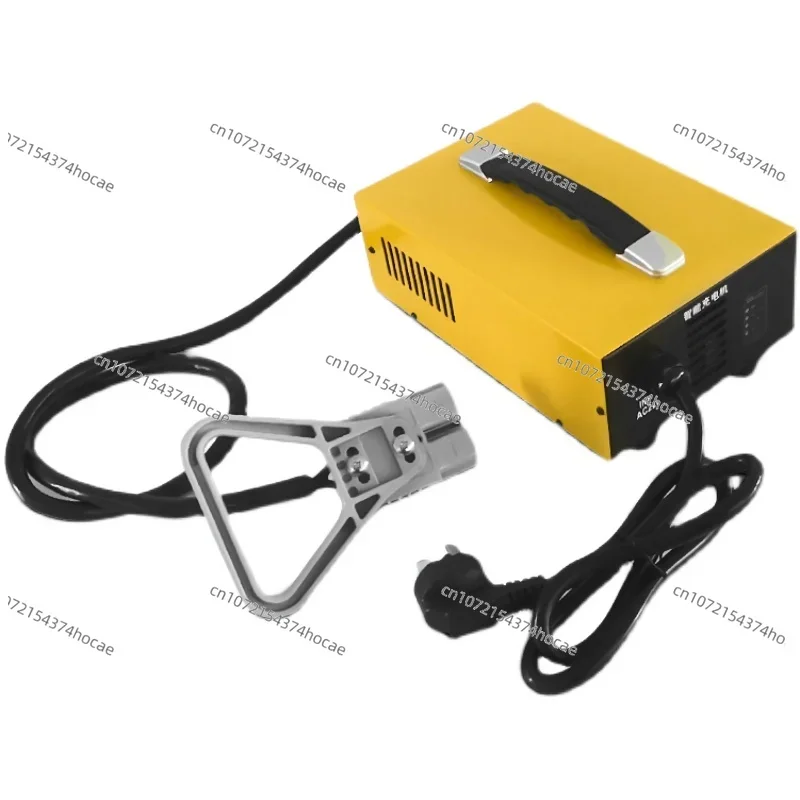 Intelligence Lead Acid Lithium Battery Fast Charger for Forklift Sightseeing Car Sweeping Locomotive Battery Charger 48V-72V