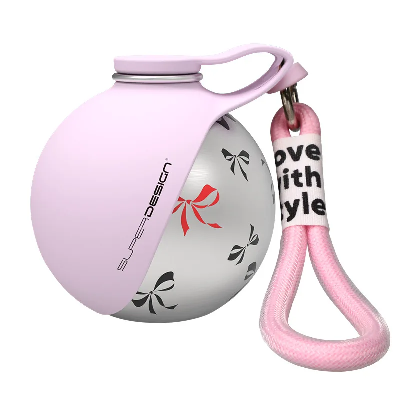 

304 Stainless Steel Pet Water Bottle Portable Dog Cat Travel Cup Leak Proof Outdoor Drinking Hydration Dispenser Bowl Supplies