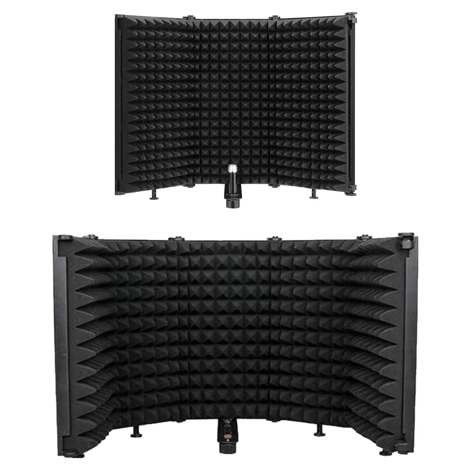 Microphone Isolation Shield High Density Sound Filter Vocal Recording Panel for Podcasts Broadcasting Daily Use Recording Studio