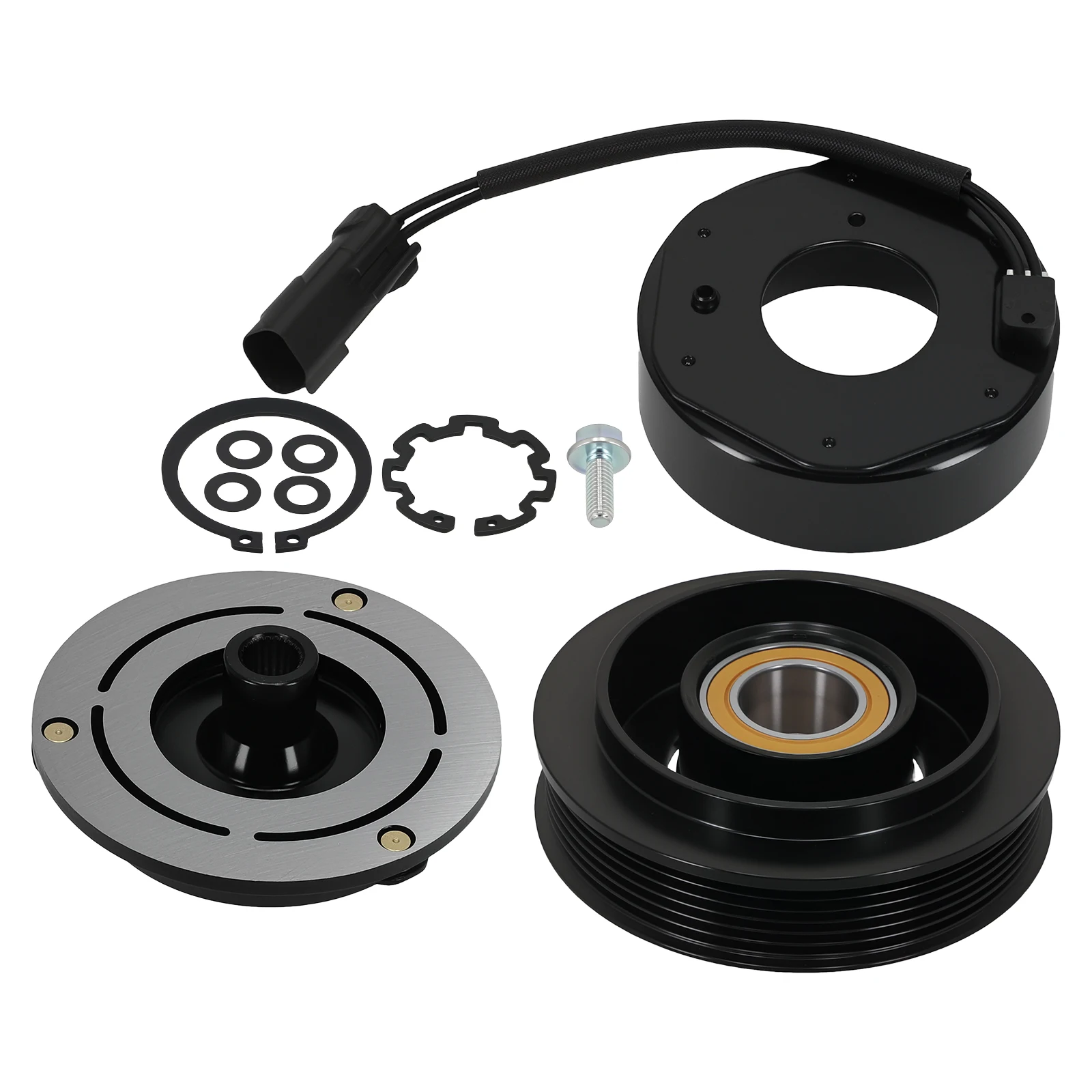 

Комплект сцепления компрессора переменного тока для Dodge Caravan Grand Caravan 2001-2007 5005441AH