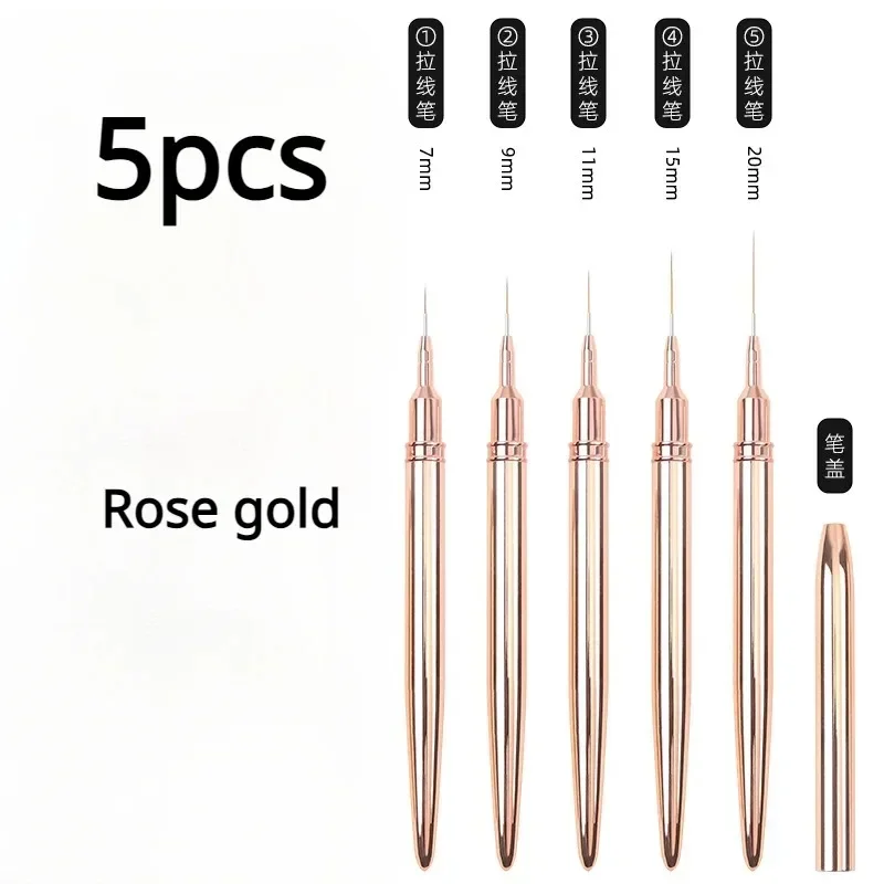 Nail Art Liner Brushes for Professional Design