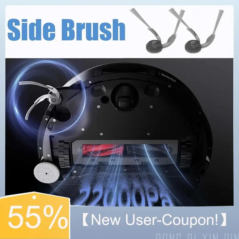 A60T New 21 Pcs For Roborock Saros 10/ G30/ S9 Maxv Ultra Sweeper Accessories Roller Side Brush HEPA Filter Mop Pad Dust Bag