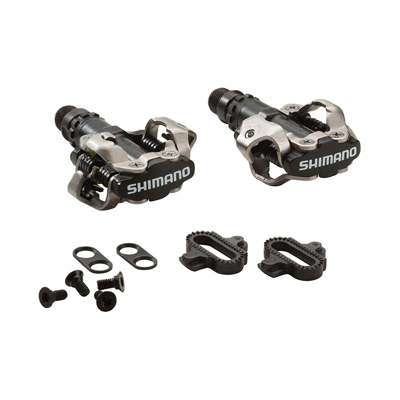 Original PD M520 MTB Mountain Bike Bicycle Pedals Cycle Self-locking Lock Pedal with SM-SH51 Mtb Accessories