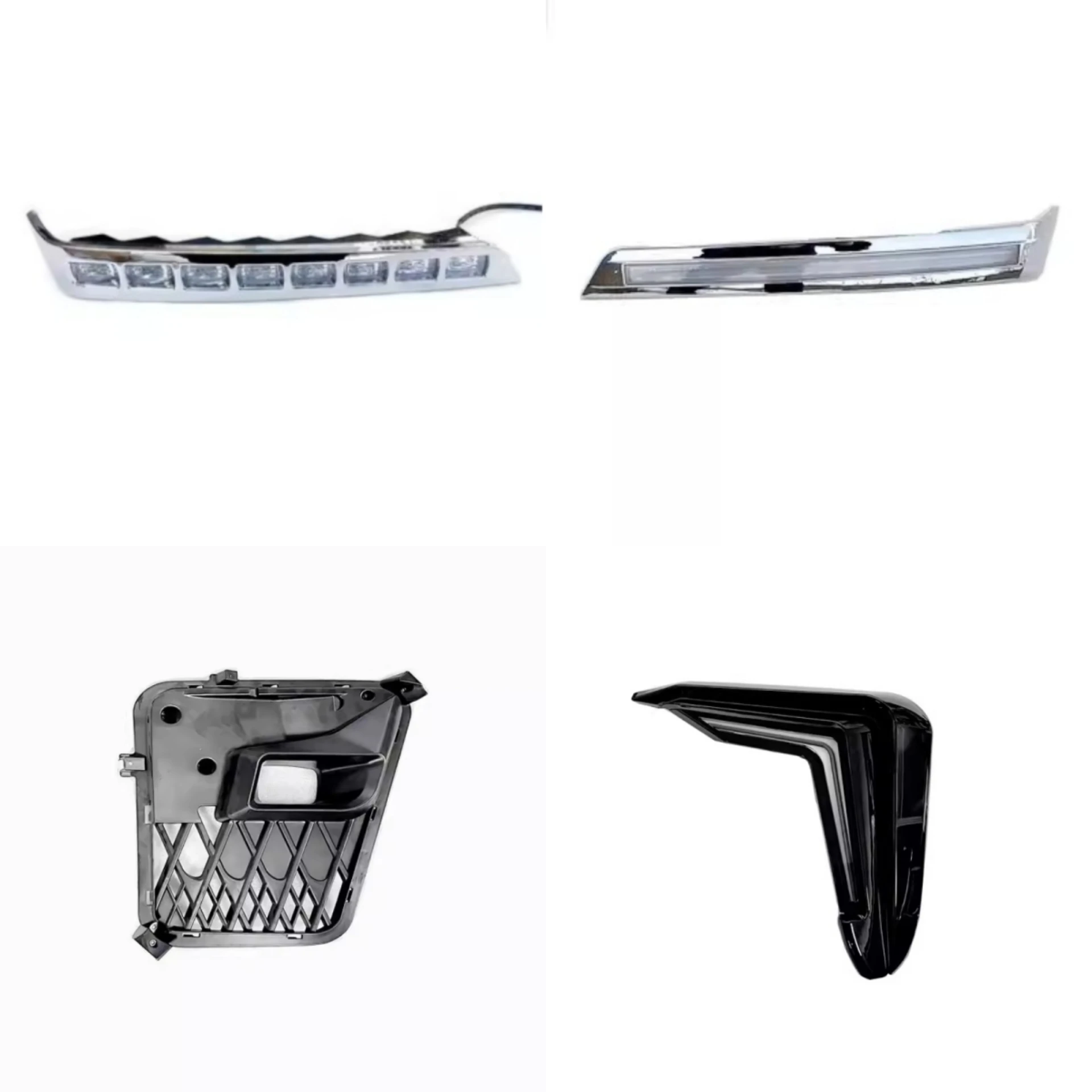 

Led Daytime Running Light Fog Lamp Frame for Toyota Land Cruiser 2012-2021 Modified Bumper Light Car Accessories