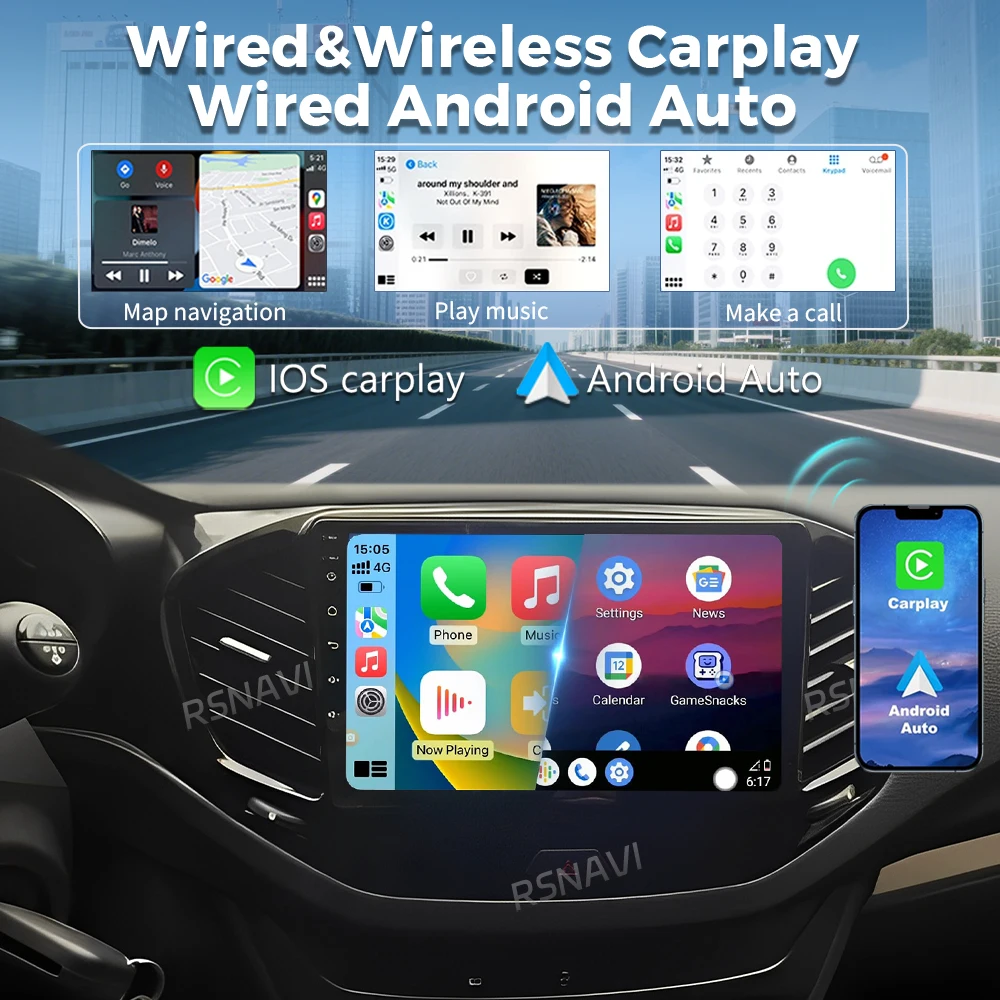 Android 16 For LADA Vesta Cross Sport 2015-2022 2K QLED Android Car Radio Multimedia Video Player GPS AI Voice CarPlay 4G Stereo