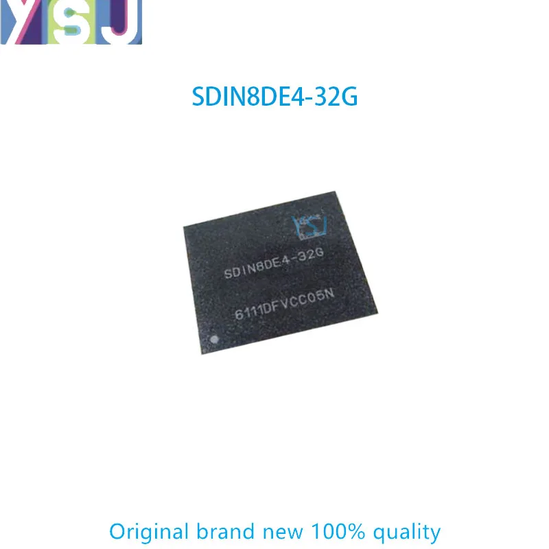 Flash SDIN8DE4-32G IC, EMMC, 153-BGA