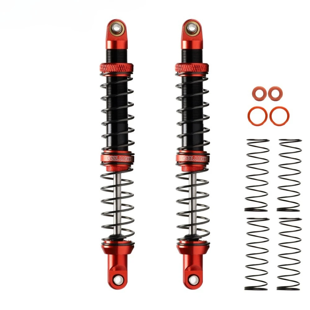 2 قطعة الهيدروليكية مرحلة مزدوجة امتصاص الصدمات 70-120 مللي متر ل 1/10 RC الزاحف سيارة Traxxas TRX4 المدافع محوري SCX10 RC4WD D90 90046