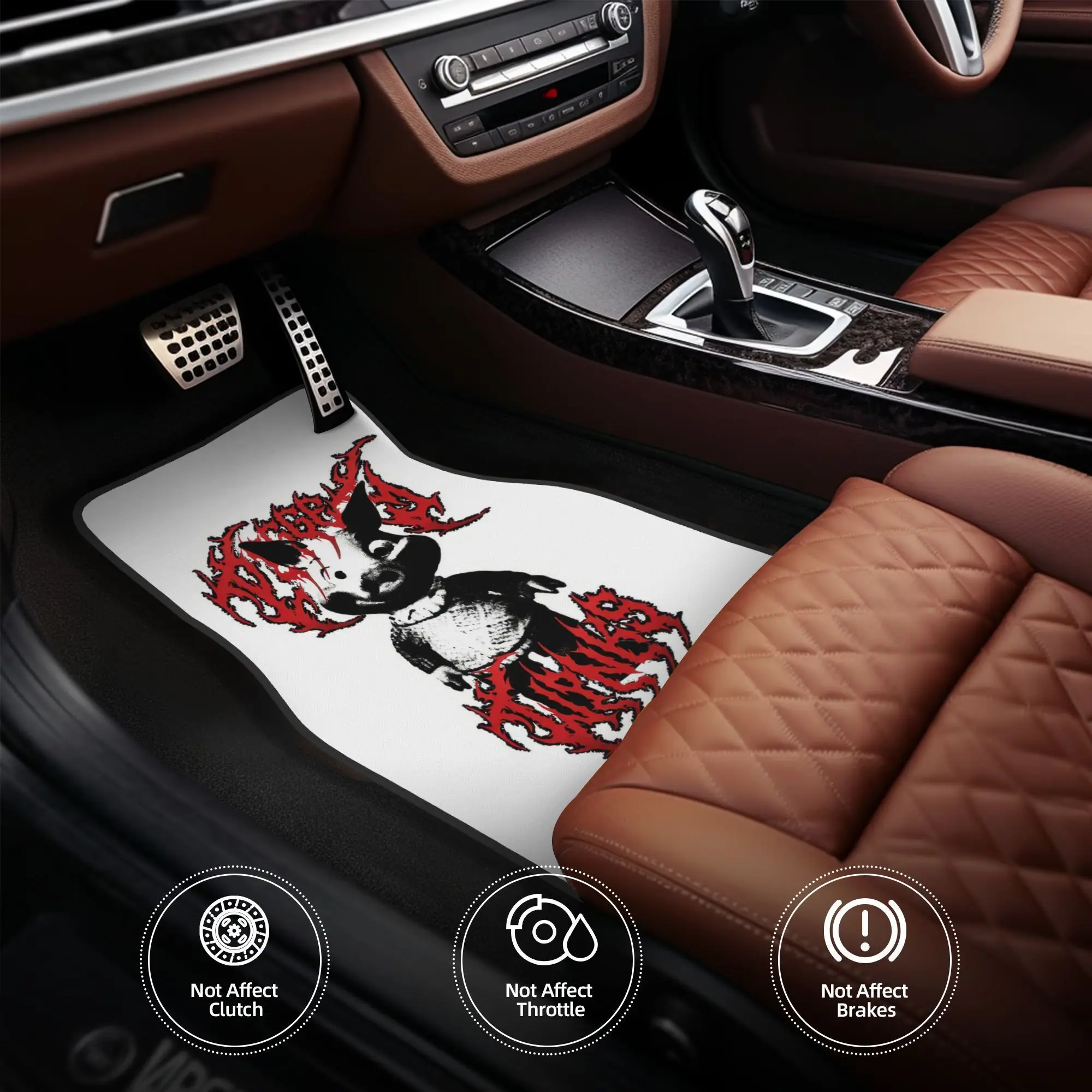 4pcs Piggley Winks (8) Pbs Kids Metal Car Floor Mats, Durable Polyester Fiber, Fit For Cars, Ideal Gift, Vehicle Interior Mats,