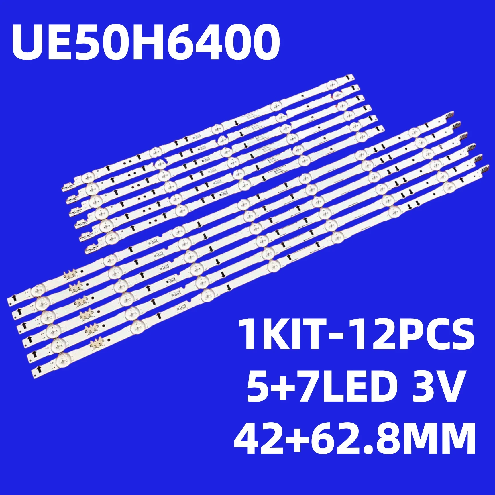 Tira de retroiluminación LED para LM41-00099C LM41-00099B UN50J6300AF UN50J5500AF UN50H6400AF