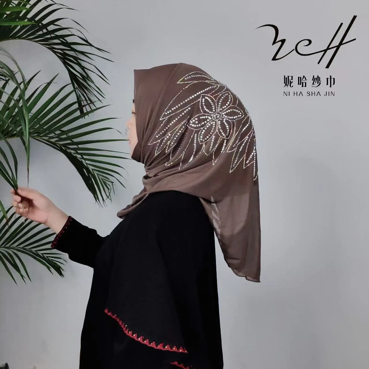 Head Cover 2026 Ready to Wear, Muslim, Sweet Girls Casual Mesh Hijab 2