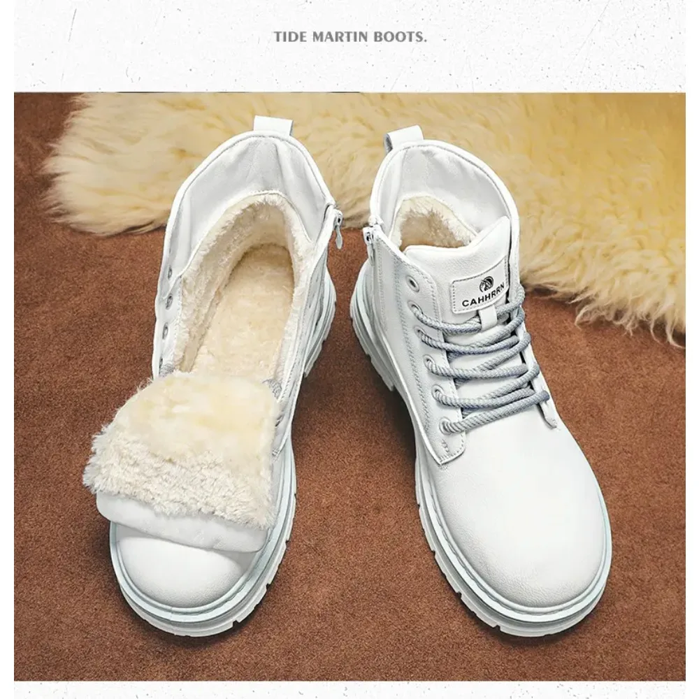 

Men's High-top Boots, High-quality Vintage Leather Shoes, Fashionable Outdoor Sports Shoes, Men's Lace-up Anti-slip Ankle Boots