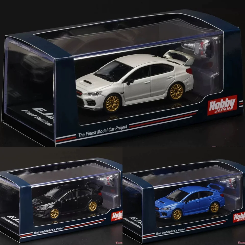 Diecast Hobby Japan 1/64 Scale Subaru WRX STI EJ20 Final Edition