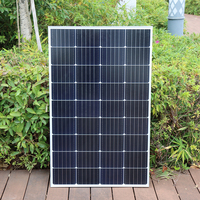 200W Glass Solar Panel and 150W Rigid Photovoltaic Solar Panel System for Balcony Home charging battery Outdoor power supply