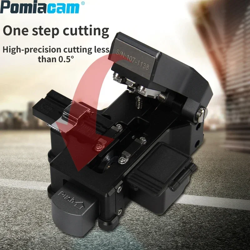 آلة القطع ثلاثة في واحد ET-60 سكين قطع الألياف الضوئية عالي الدقة العمود الفقري مناسبة للحام البصري الساخن