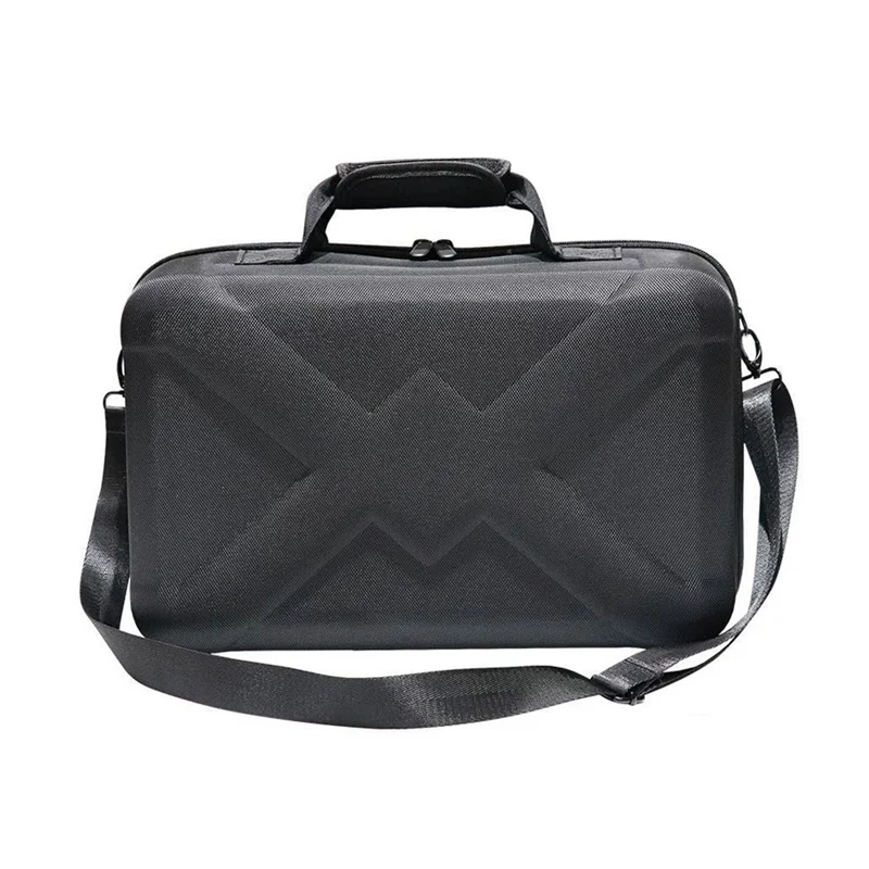 حقيبة تخزين وحدة التحكم في السفر مقاومة للصدمات مع حزام كتف لجهاز PS5 Slim، سهلة الاستخدام ومتينة