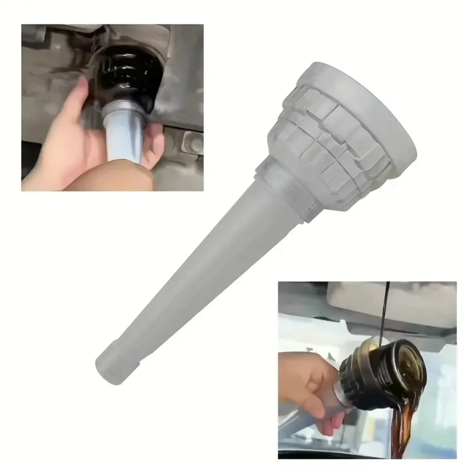 Multifunctional Easy Anti-Scalding Plastic Oil Filter Funnel Remover Tool for Effortless Oil Filter Removal