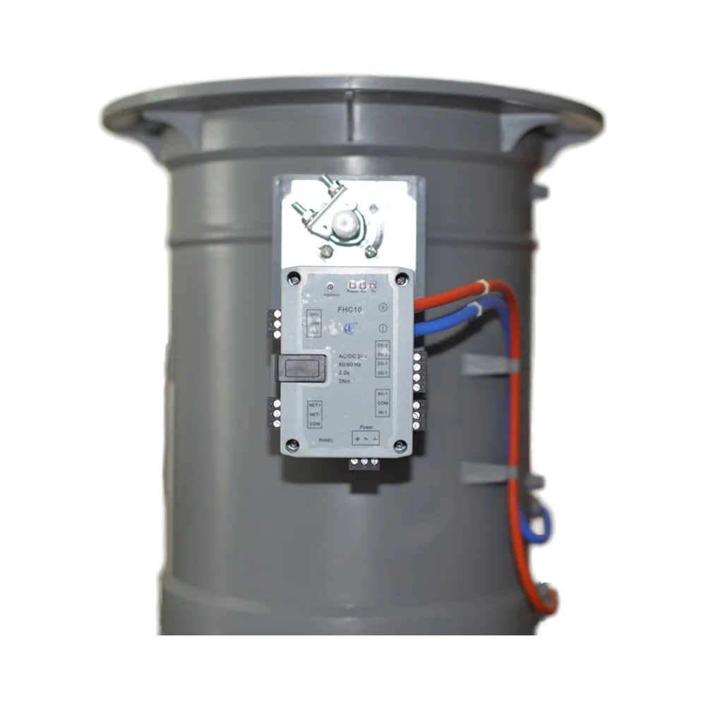 

VAV Electric Butterfly Valve Manual Operation Integrated Multifunctional for HVAC Air Applications