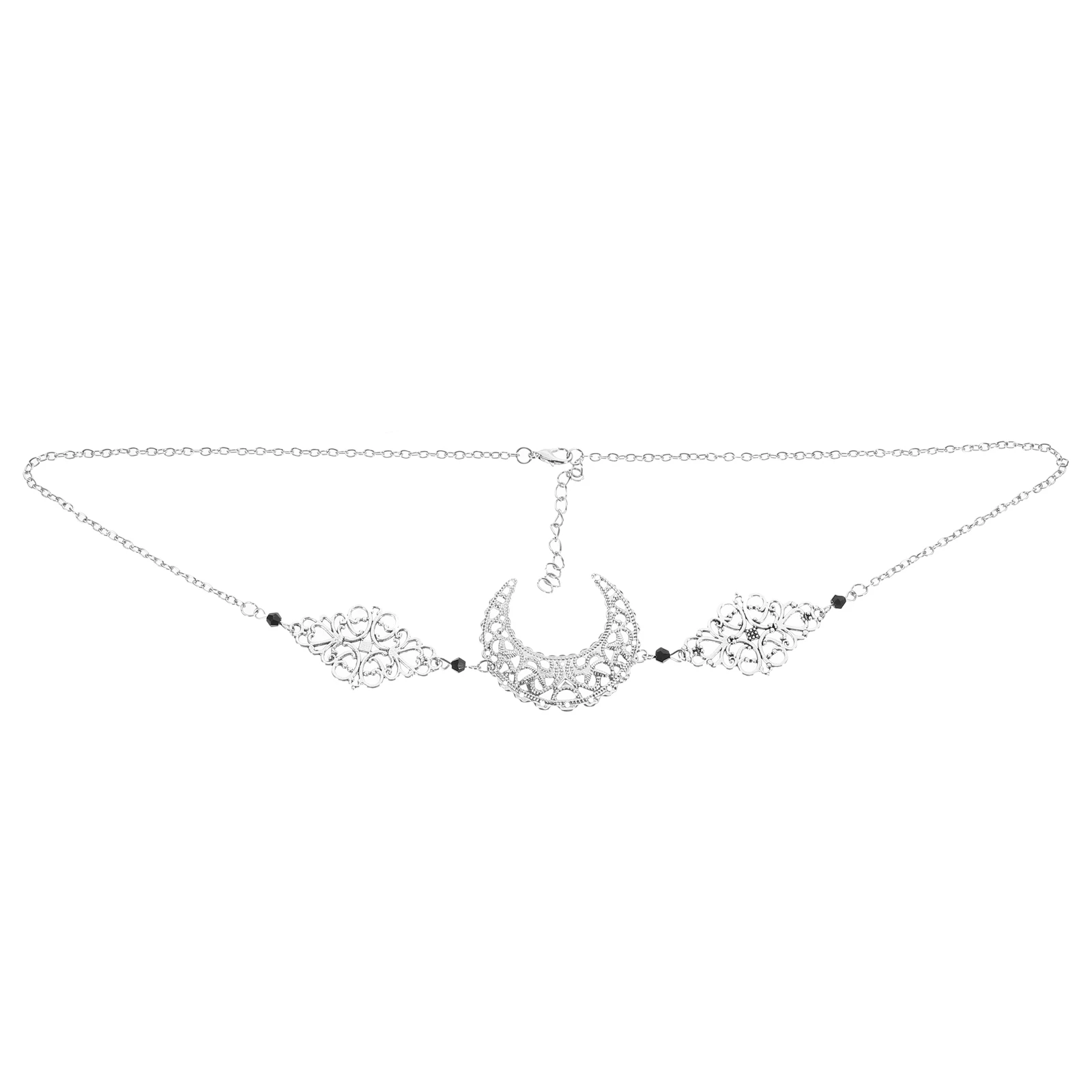 

Vintage Head Chain For Women Moon Bridal Head Jewelry Wedding Headband Hair Accessories 70S Accessories Women Headpiece Festival