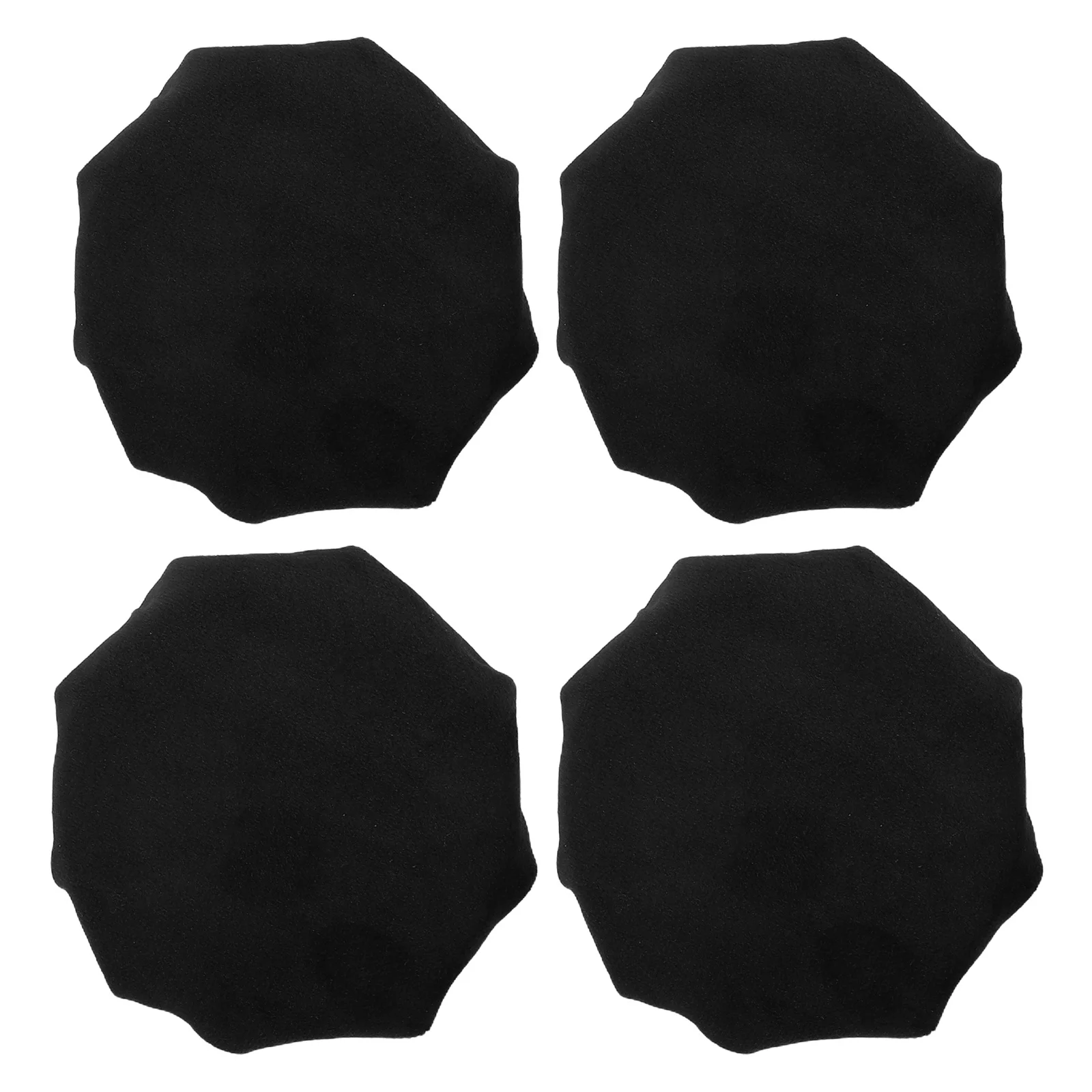 

4Pcs Anti-Static Door Knob Handle Cover 3.26x3.26'' Soft Round Door Handle Protector Sleeve Comfort Decorative Home