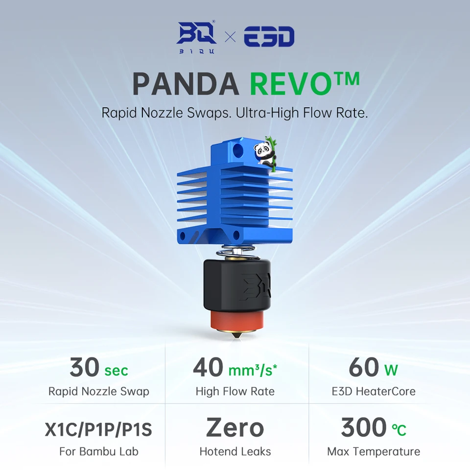 BIGTREETECH Panda Revo P1/X1 Hotend for Bambu P1 X1C