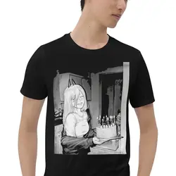 男性と女性のための半袖Tシャツ,アニメ,悪魔,女の子,ホラー,不気味な,ゴス