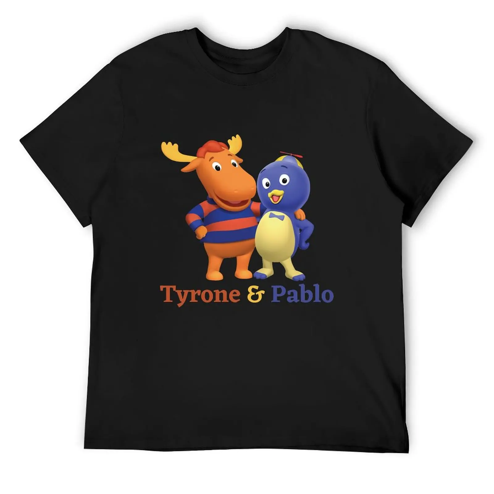 

The Backyardigans Tyrone and Pablo Kids Castaways Pablo Cartoons For Children Are Very Funny T-Shirt cheap stuff mens clothes