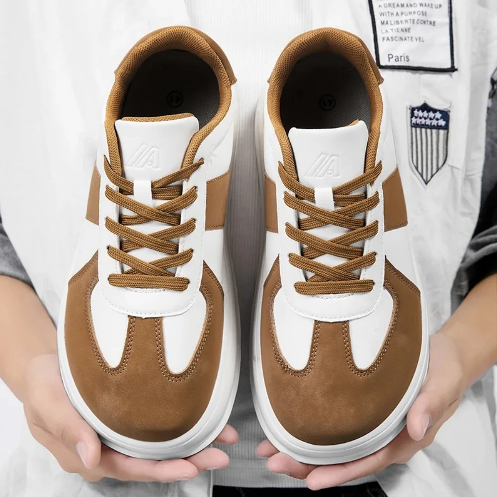 

Мужские туфли босиком с широким носком, кожаные минималистичные прогулочные кроссовки, удобные повседневные кроссовки с нулевой подошвой, легкие туфли для доски