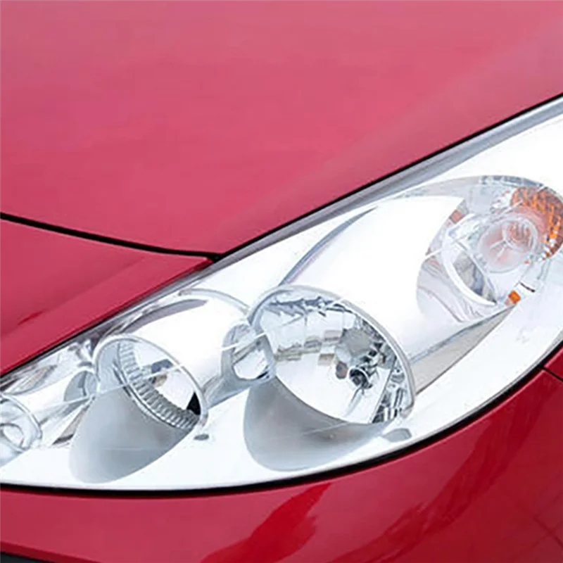 

Trending 1Pair Front Headlight Lens Shell Head Light Lamp Cover For 207 2009 2010 2011 2012 2013 Headlamp Lampshade Cove