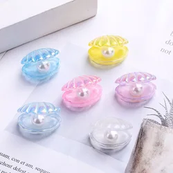 10 pz nuovo Mini Kawaii belle conchiglie perlate resina cabochon Scrapbook fai da te partito tornante accessori decorare mestiere J65