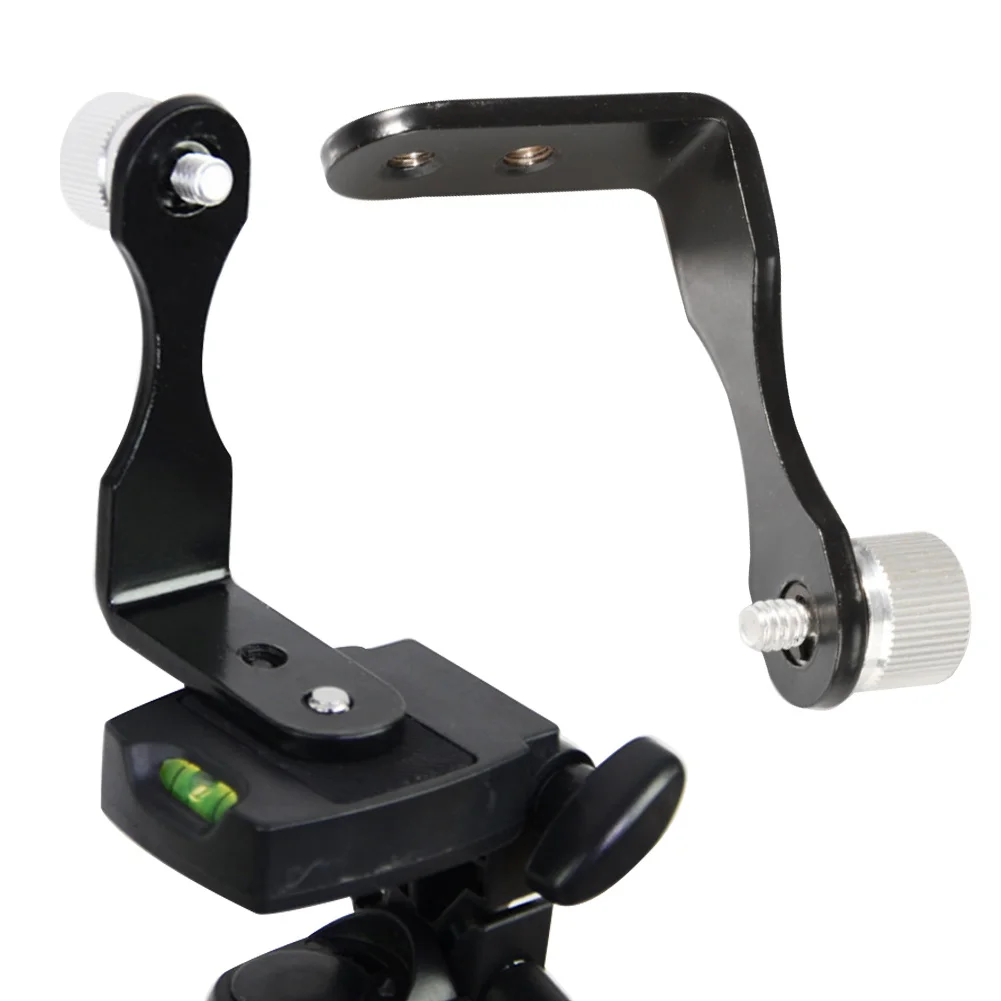 L-Type Metal Binocular Fixed Bracket Tripod Adapter Mount Holder Tripod Bracket For Connecting Binocular Telescope