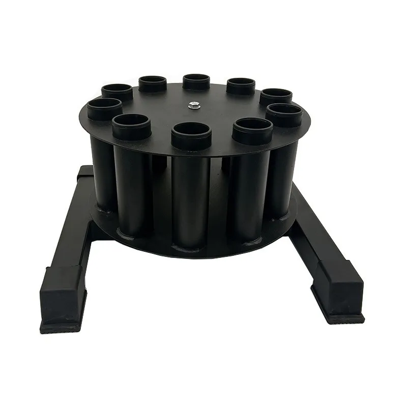 360-Degree Rotatable Barbell Bar Plug Nine-hole Bar Barrel Gym Storage Rack