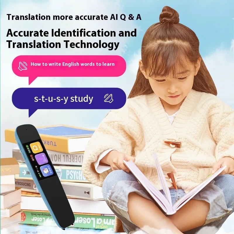 S60 Pro 3.7''Touchscreen Dictionary Translation Pen Scan Reader Device Text Scanning Reading Translator WiFi/BT 142 Languages