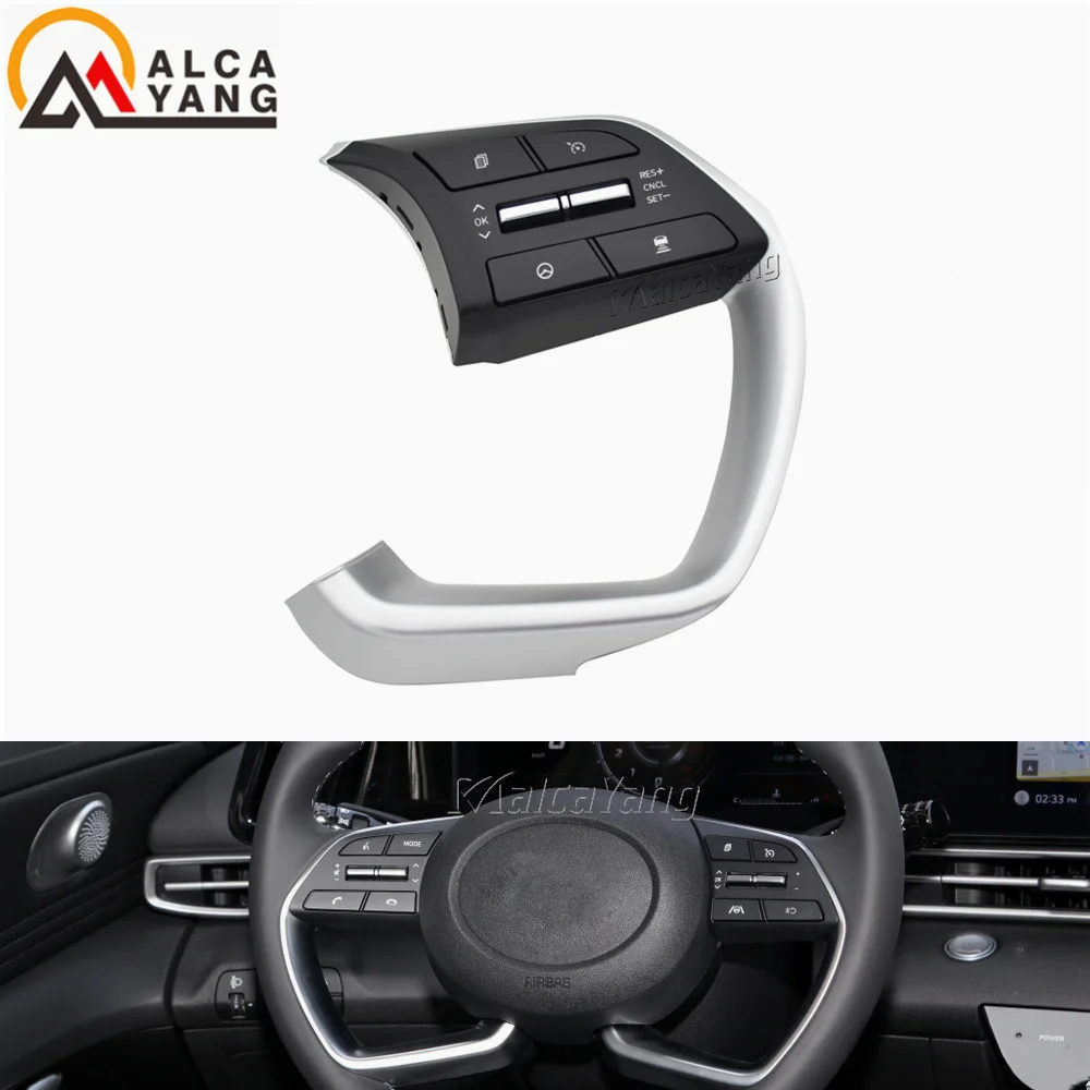 High quality Cruise Control Steering Wheel Bluetooth Buttons For Hyundai ix25 Creta New style car accessories