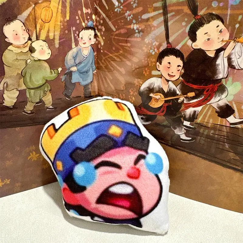 10 cm Kleiner Prinz Weinen Stimme Baumwolle Anhänger COS Spiel Clash Royale Schlüsselbund Puppe Handgemachte Anpassen Produktion Kinder Geschenk Spielzeug