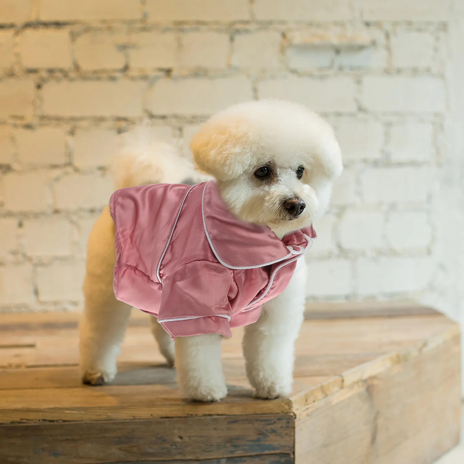 

Dog Sleepwear Costume Warm Breathable Pajamas Christmas Gift Festive Holiday Dog Sleepwear Party Apparel Pet Clothes