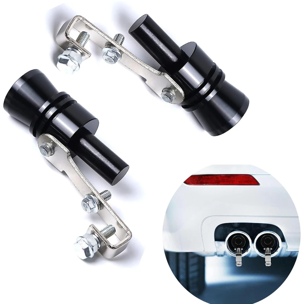 

Universal Aluminum Turbo Sound Exhaust Muffler Pipe Whistle Car Blow off valve BOV Tip Simulator Whistler