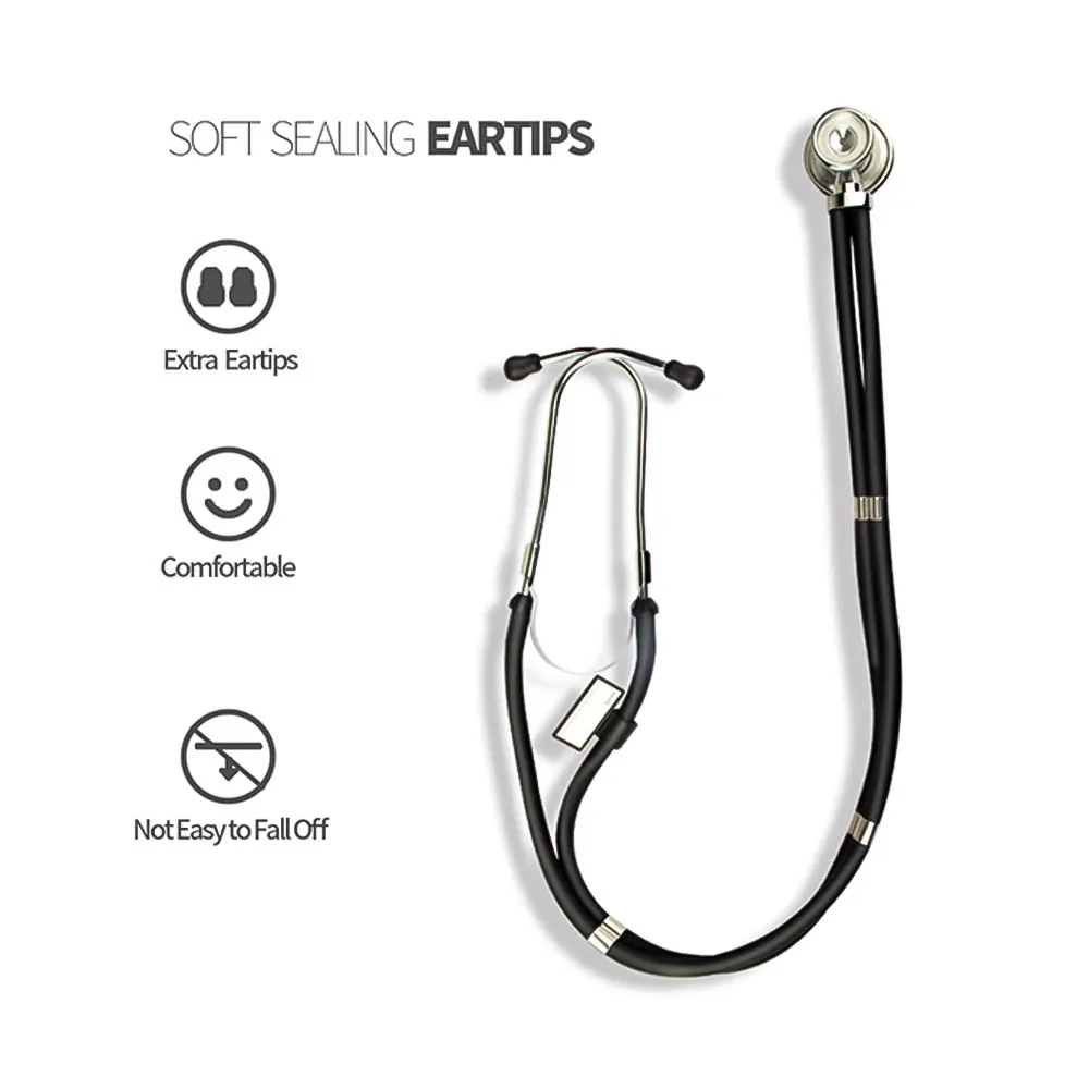 سماعة الطبيب المهنية متعددة الوظائف للممرضات والمحترفين الطبيين جهاز طبي لأمراض القلب #4