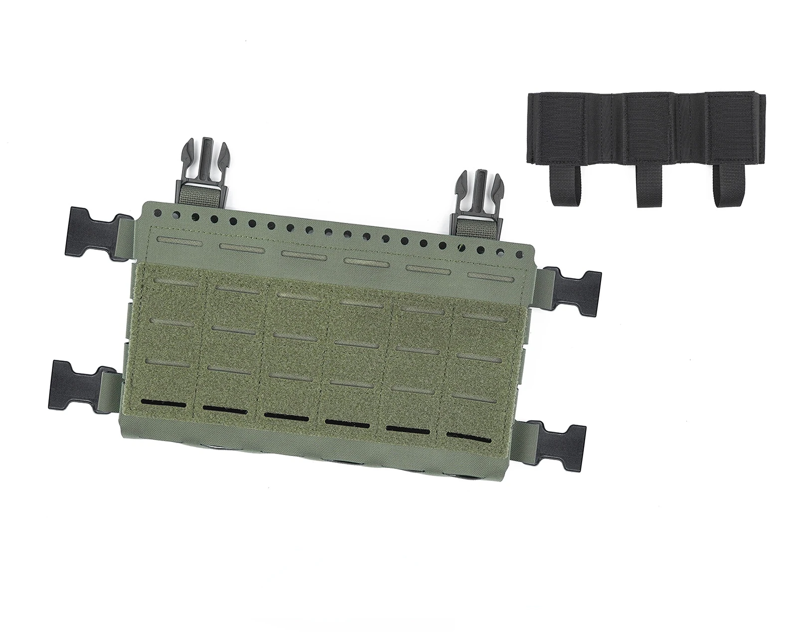 Chaleco táctico MK5 MOLLE porta placa negro - imagen 3