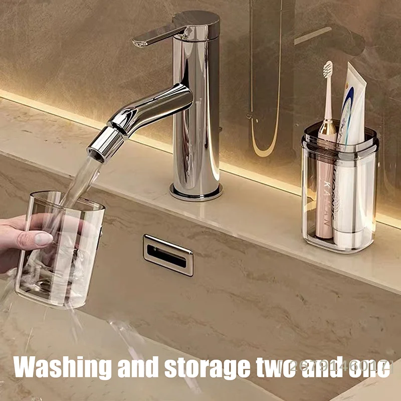 【YY26】Toothbrush Travel Containers Transparent Portable Toothbrush Case Outdoor/business Trip/travel Acessories