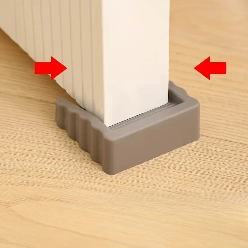 Bidirectional Door Stopper Windproof Safety Door Wedge Prevent Kicking Door Bottom Blocker image 2
