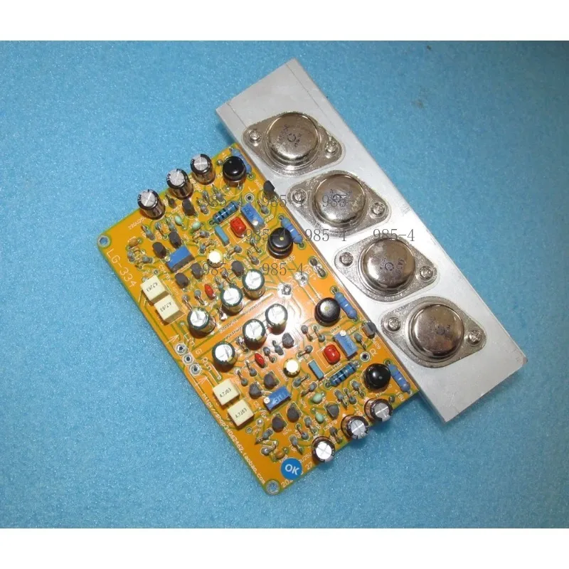 3AD55 Iron Transistor 20W×2 Homopolar Symmetrical OCL Discrete Power Amplifier Board