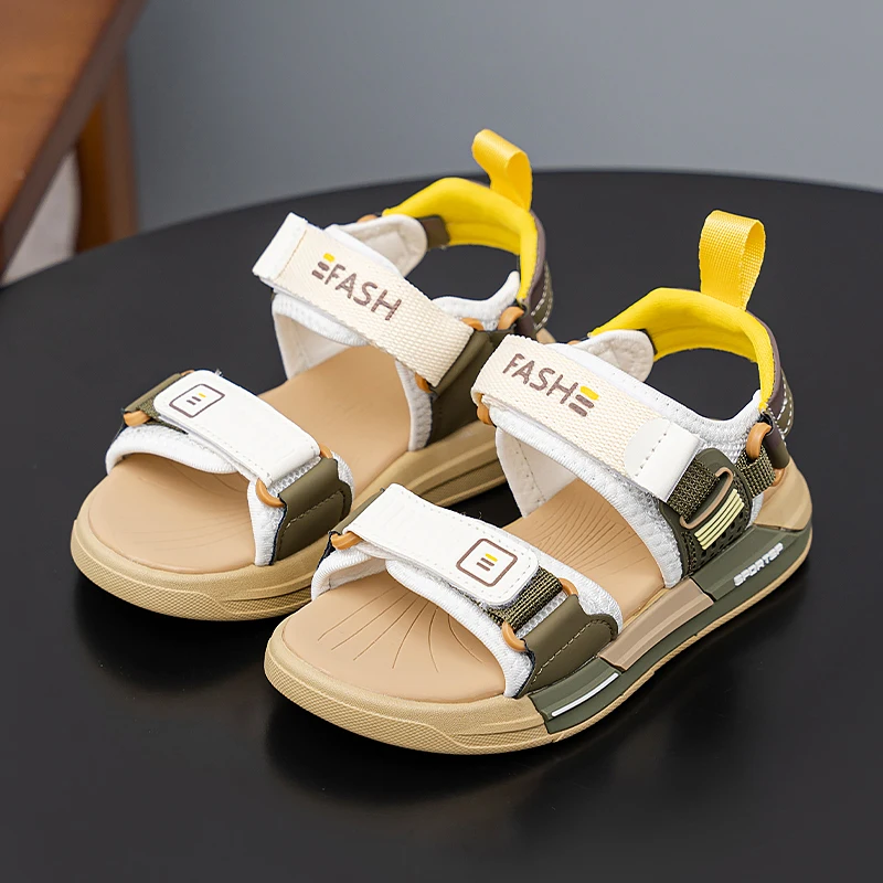 

2026 Girls Boys Summer Fashion Sandals Children's Casual Outdoor Sport Sandals Baby Kids Comfortable Design Cute Beach Shoes