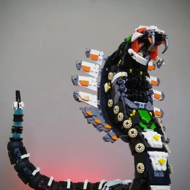 

1598 шт. MOC Horizon DIY моторизованный набор для сборки змей – интерактивный проект STEM, инновационные строительные блоки на день рождения, подарок