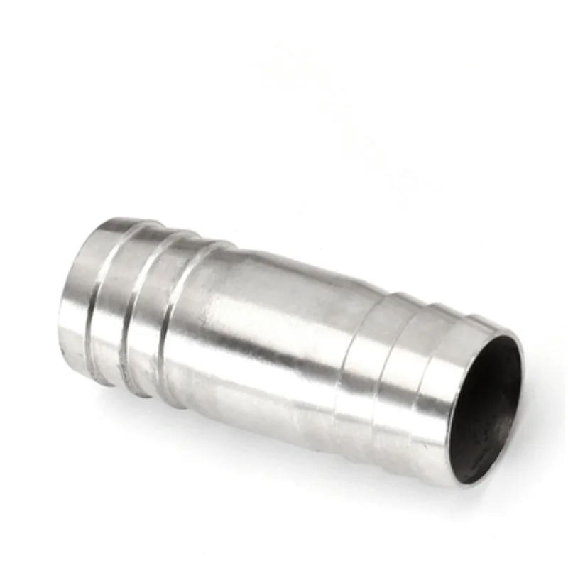 6mm 8mm 10mm 12mm 13mm 14mm 15mm 16mm 17mm 18mm 19mm 20mm Hose Barb Straight Two Way 304 Stainless Steel Pipe Fitting Connector