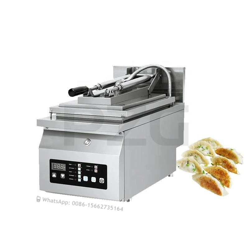 

110v 220v Electric Grilled Bun Frying Pan Dumpling Cooker Machine Japanese Fried Dumpling Machine Small Gyoza Machine