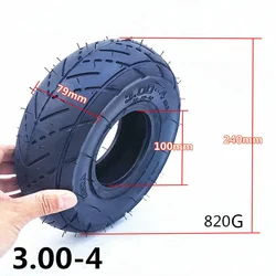 3.00-4 Thickening Of Inner And Tire Old Scooter Electric Flat Trolley Tires Excellent Workmanship Long Service Life
